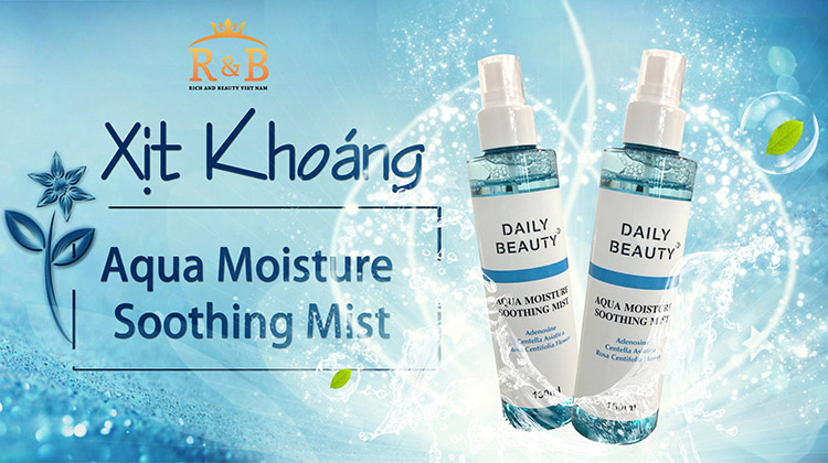 Xịt khoáng Aqua Moisture Soothing Mist